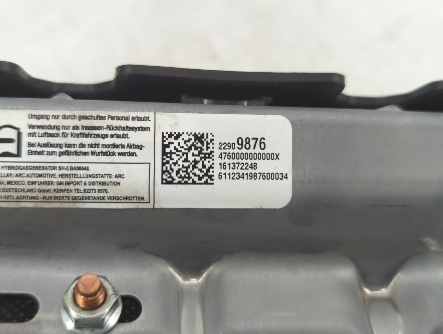 2013-2013 Cadillac Ats Air Bag Passenger Right Dashboard Oem - Oemusedautoparts1.com