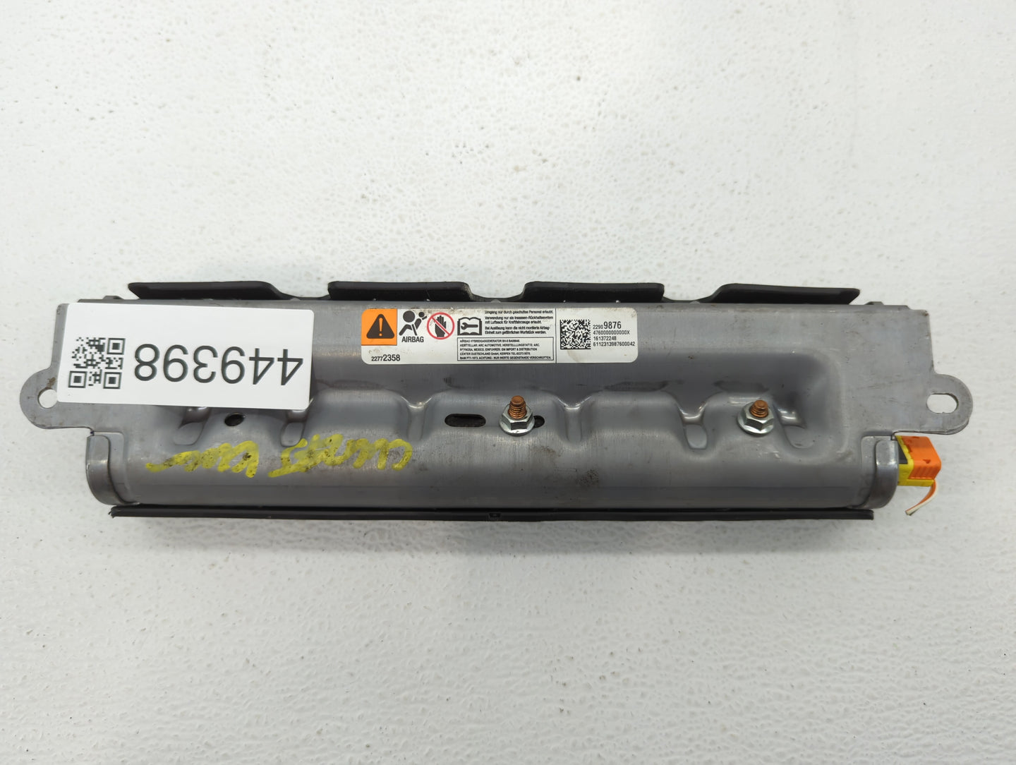 2013-2013 Cadillac Ats Air Bag Passenger Right Dashboard Oem - Oemusedautoparts1.com