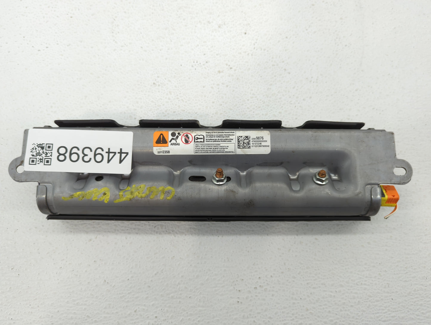 2013-2013 Cadillac Ats Air Bag Passenger Right Dashboard Oem - Oemusedautoparts1.com