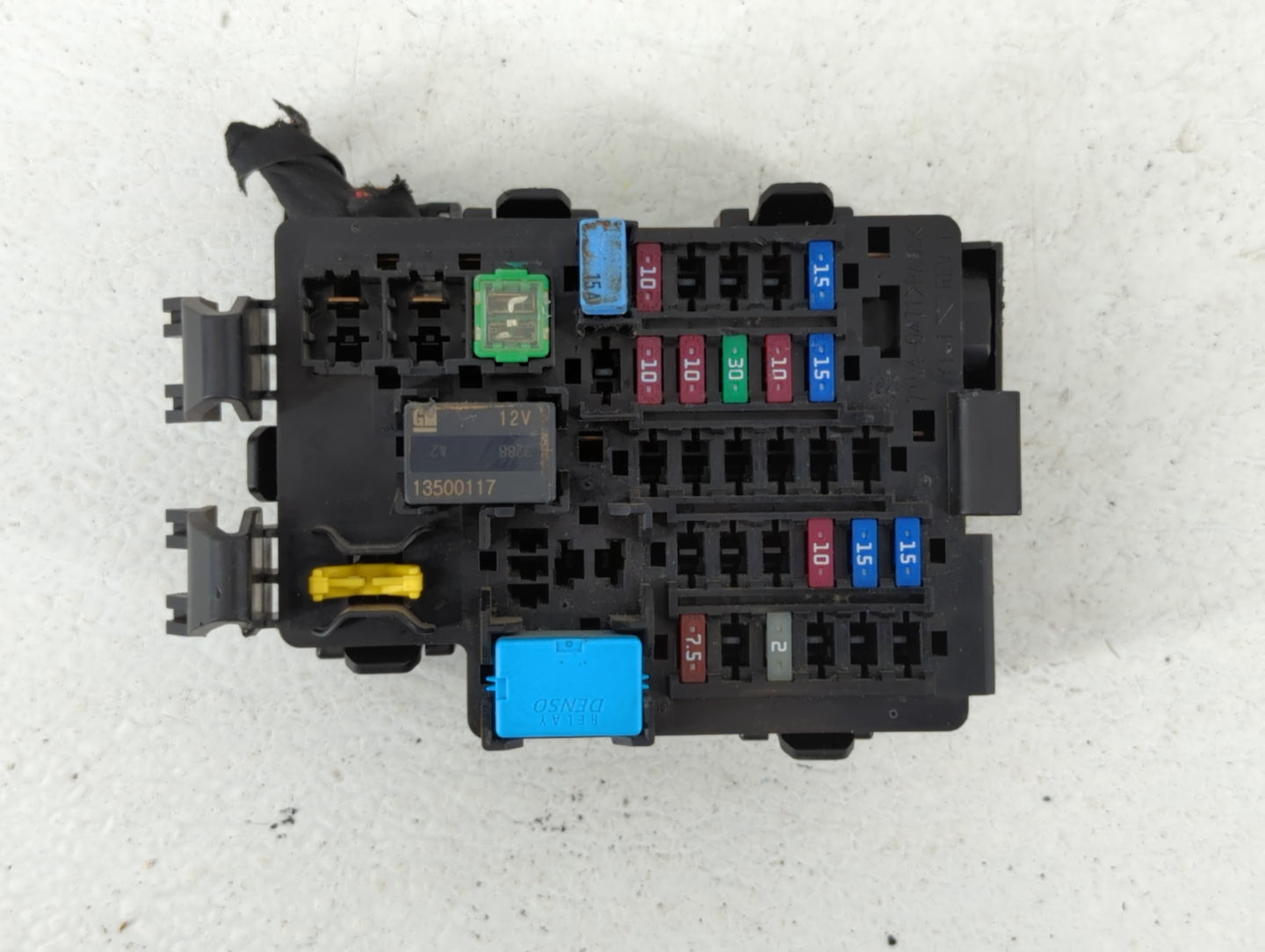 2013-2015 Cadillac Ats Fusebox Fuse Box Panel Relay Module P/N:7154-7600-30 Fits Fits 2013 2014 2015 OEM Used Auto Parts - O