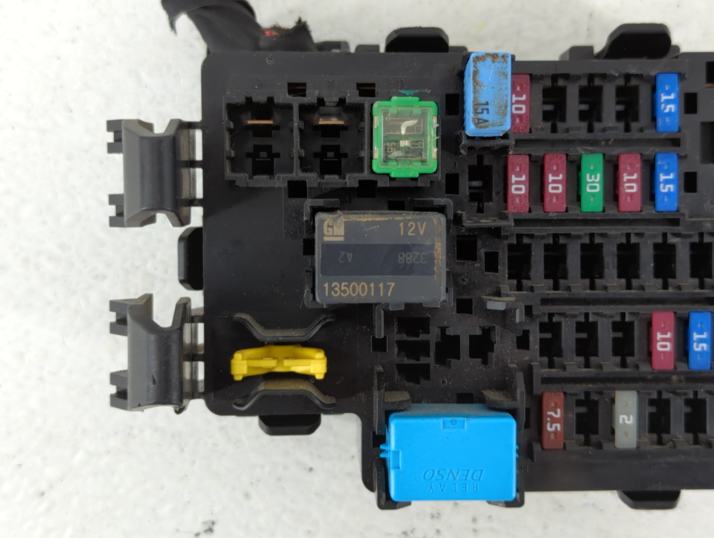 2013-2015 Cadillac Ats Fusebox Fuse Box Panel Relay Module P/N:7154-7600-30 Fits Fits 2013 2014 2015 OEM Used Auto Parts - O