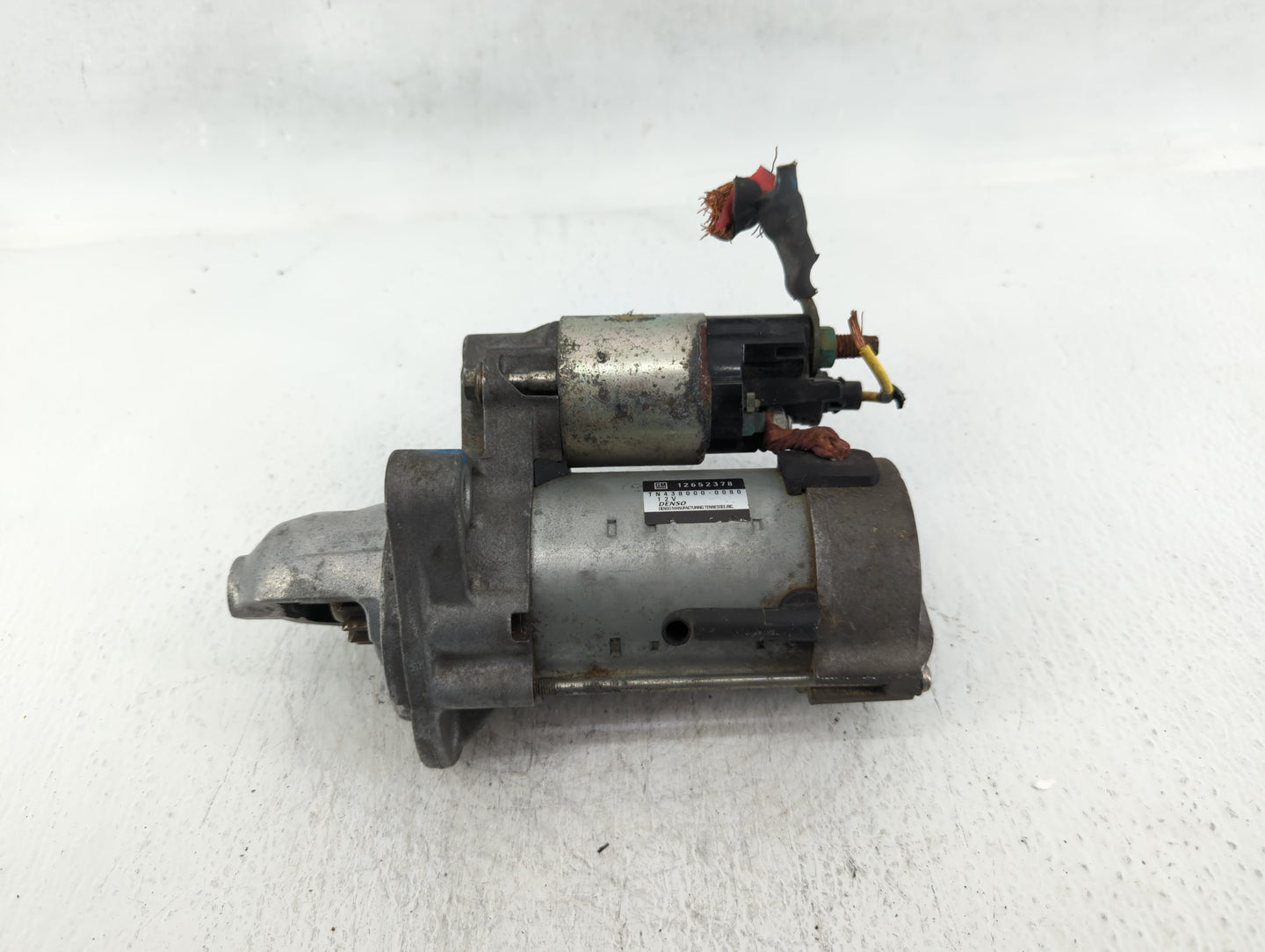 2013-2014 Cadillac Ats Car Starter Motor Solenoid OEM P/N:TN438000-0080 12652378 Fits Fits 2013 2014 OEM Used Auto Parts - O
