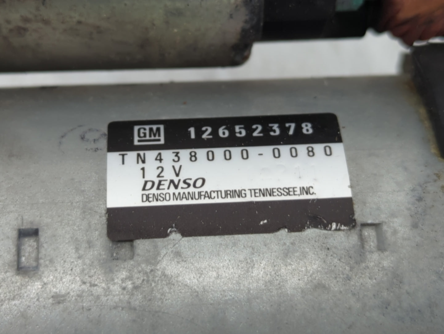 2013-2014 Cadillac Ats Car Starter Motor Solenoid OEM P/N:TN438000-0080 12652378 Fits Fits 2013 2014 OEM Used Auto Parts - O