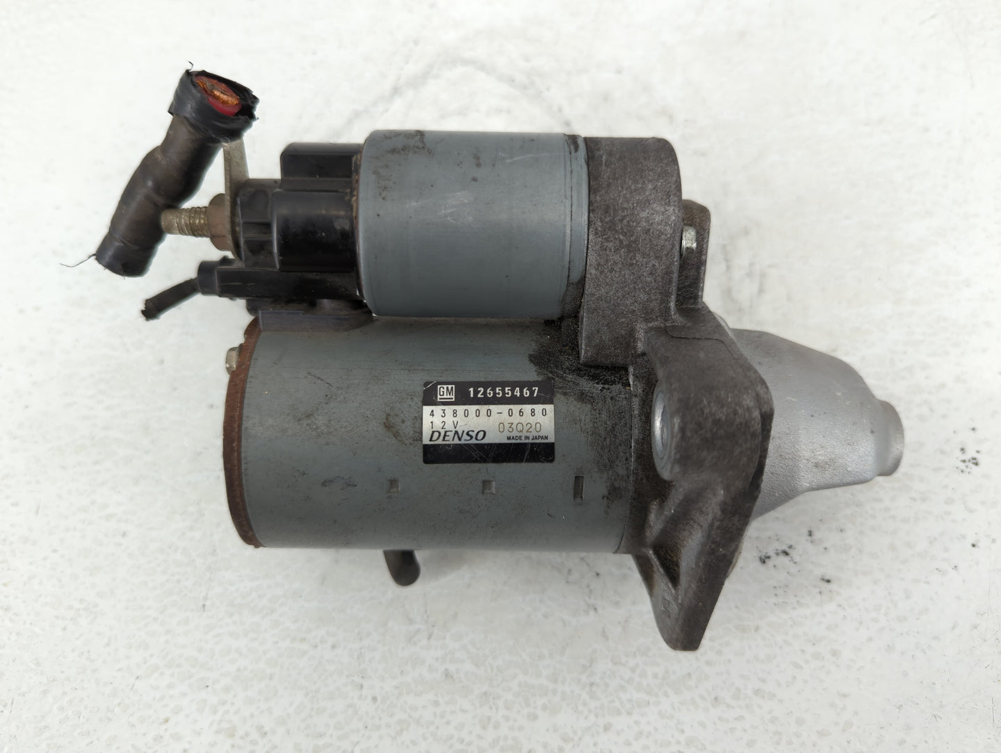 2013-2015 Cadillac Ats Car Starter Motor Solenoid OEM P/N:438000-0680 12655467 Fits OEM Used Auto Parts - Oemusedautoparts1.