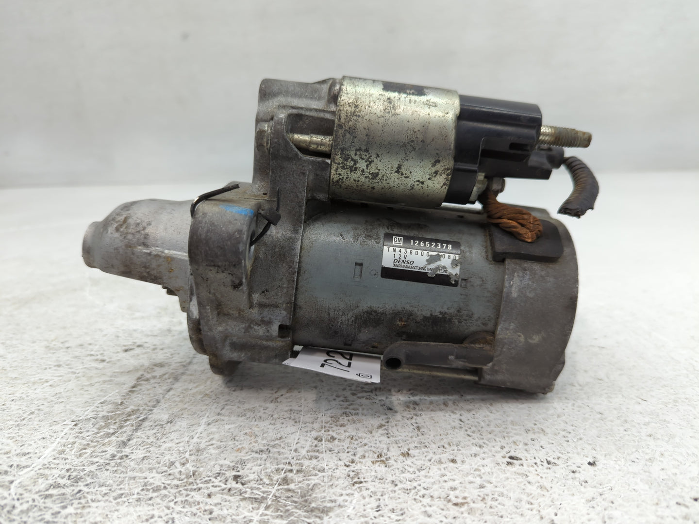2013-2014 Cadillac Ats Car Starter Motor Solenoid OEM P/N:438000-0080 12652378 Fits Fits 2013 2014 OEM Used Auto Parts - Oem