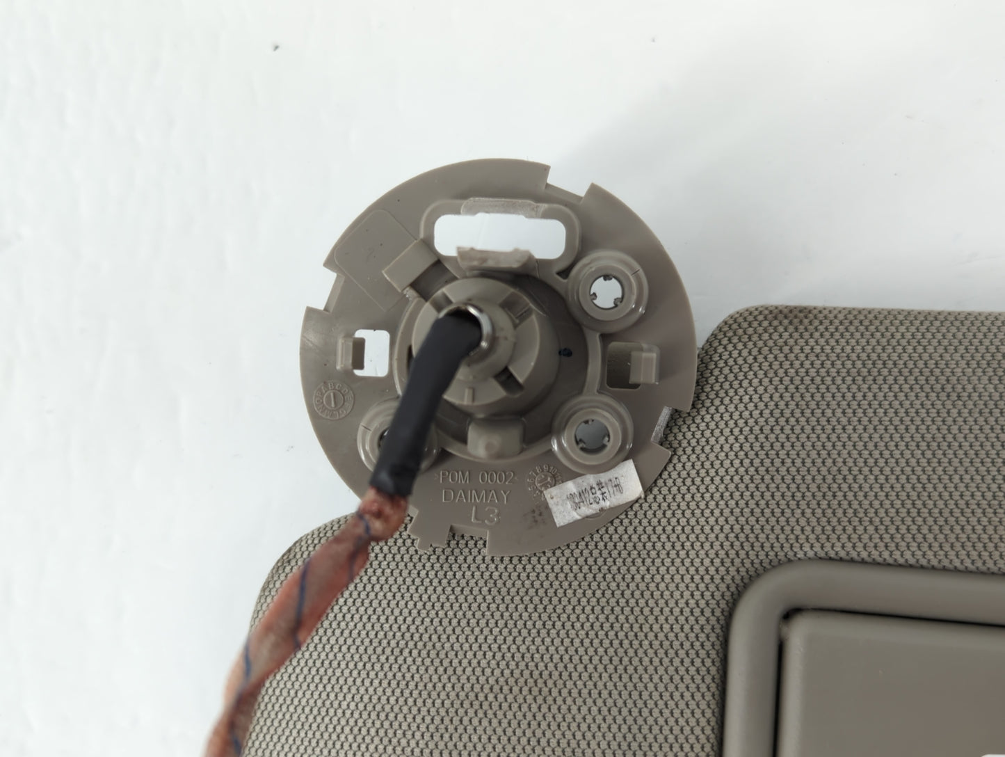 2013 Cadillac Ats Sun Visor Shade Replacement Driver Left Mirror Fits OEM Used Auto Parts - Oemusedautoparts1.com