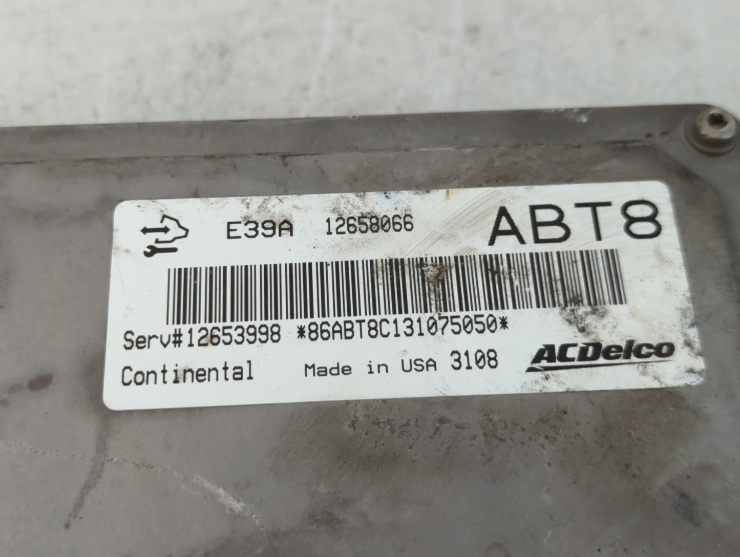 2013-2015 Cadillac Ats PCM Engine Control Computer ECU ECM PCU OEM P/N:12653998 12658066 Fits Fits 2013 2014 2015 2016 OEM U