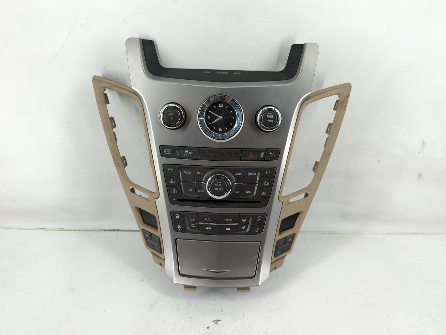 2009-2013 Cadillac Cts Radio AM FM Cd Player Receiver Replacement P/N:22748655 Fits Fits 2009 2010 2011 2012 2013 OEM Used A
