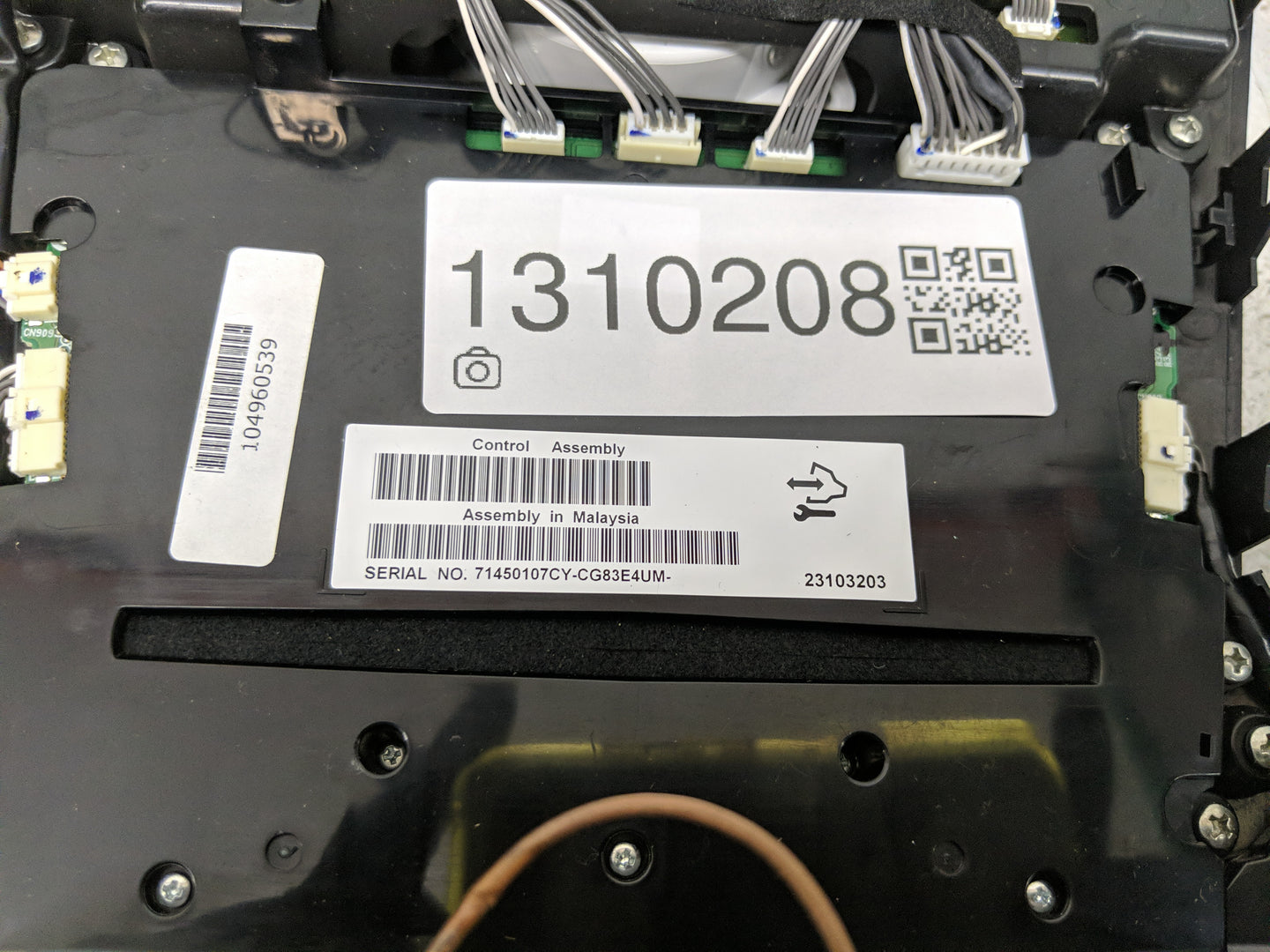 2013 Cadillac Cts Climate Control Module Temperature AC/Heater Replacement P/N:22748658 Fits OEM Used Auto Parts - Oemusedau