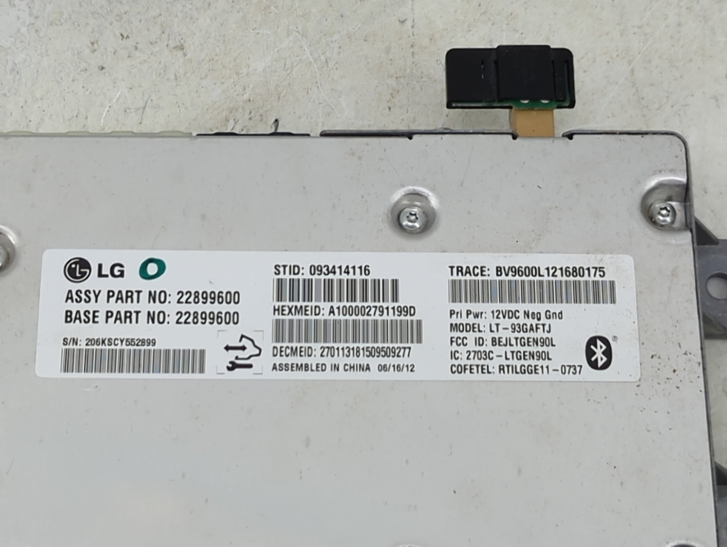 2013-2015 Cadillac Cts Communication Control Module - Oemusedautoparts1.com