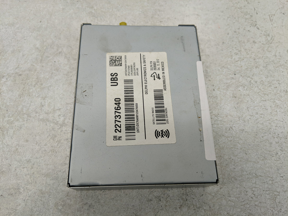 2012-2014 Cadillac Escalade Radio AM FM Cd Player Receiver Replacement P/N:22737640 Fits 2012 2013 2014 2015 2016 OEM Used A