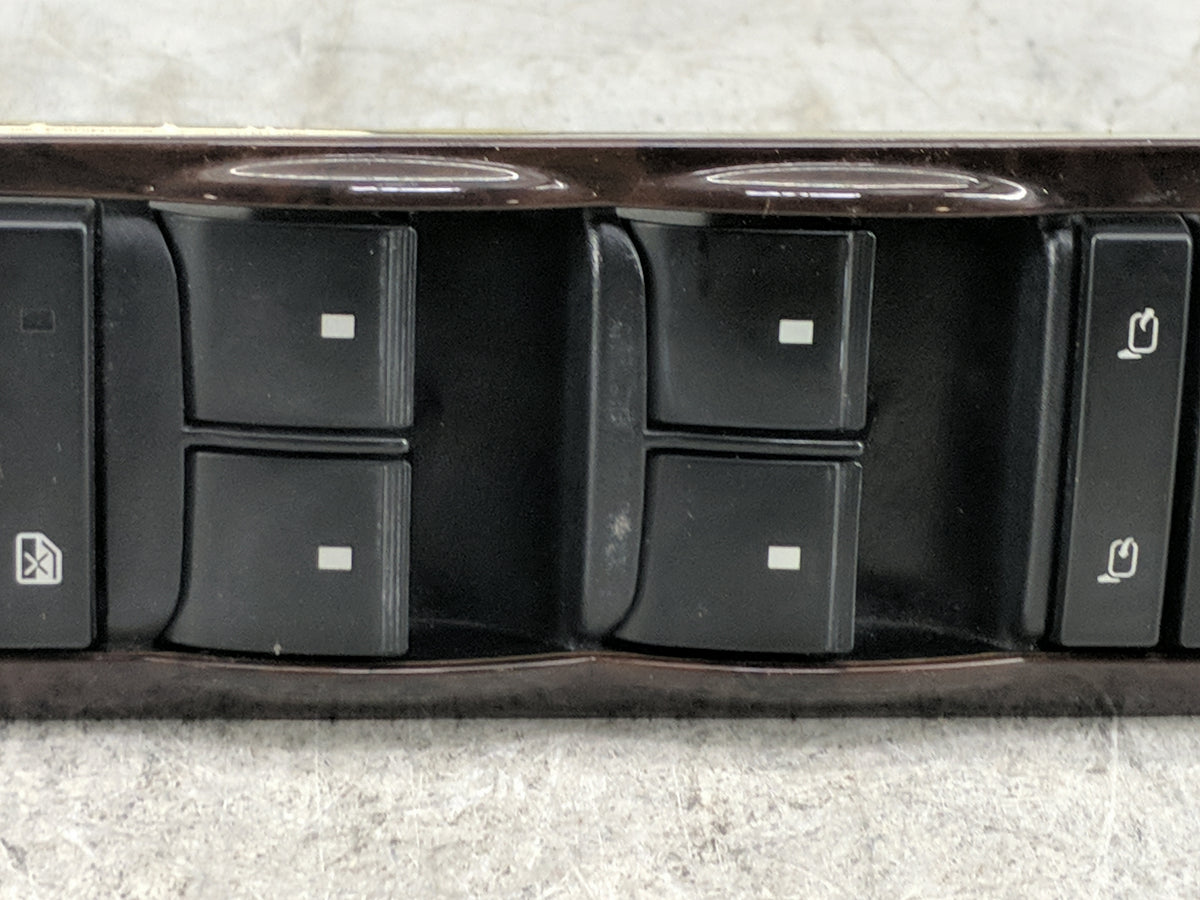 2009-2014 Cadillac Escalade Esv Master Power Window Switch Replacement Driver Side Left P/N:BP555544305801A7 F00HJ00986 Fits