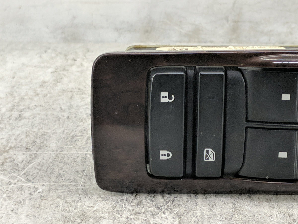 2009-2014 Cadillac Escalade Esv Master Power Window Switch Replacement Driver Side Left P/N:BP555544305801A7 F00HJ00986 Fits