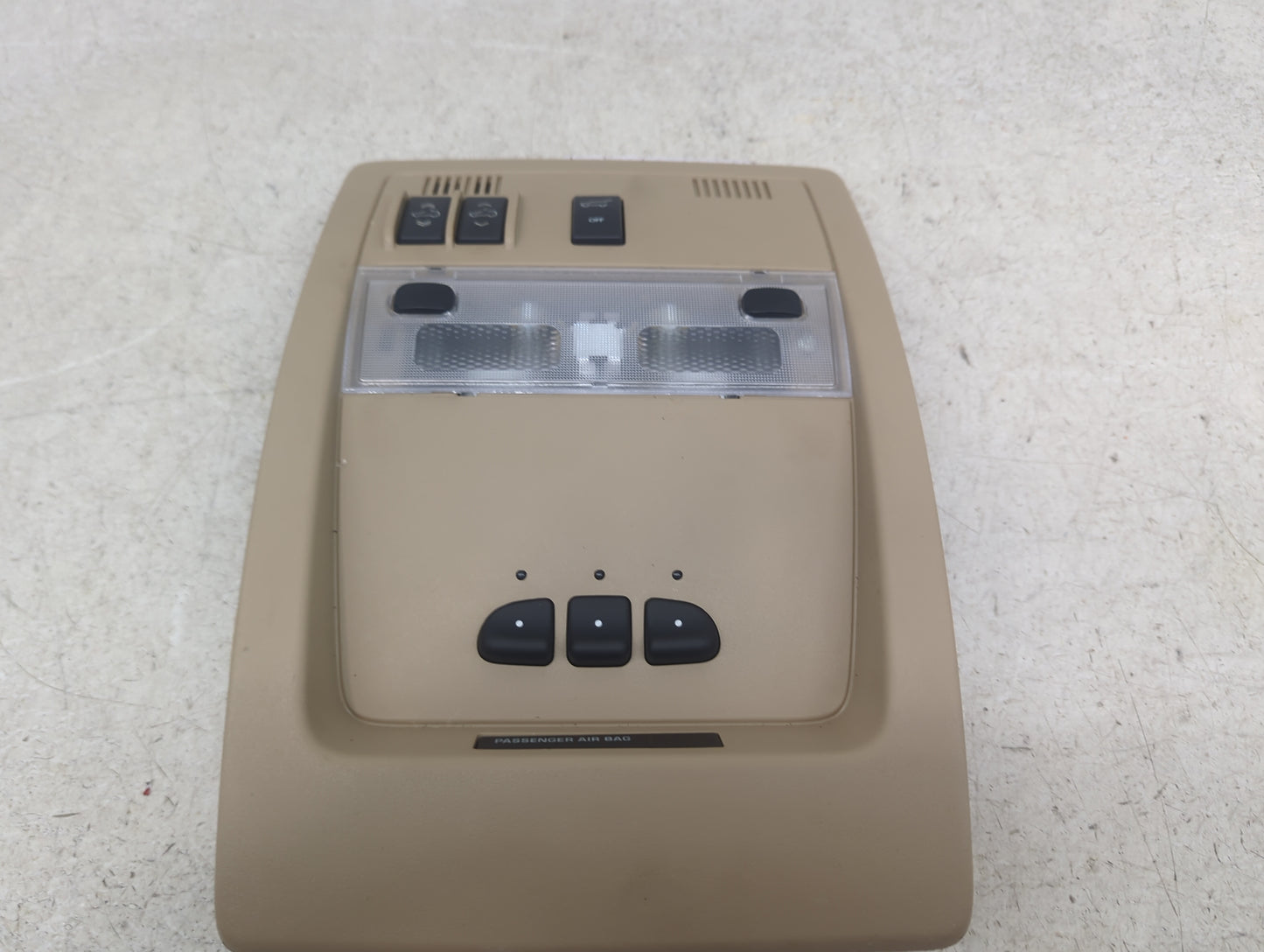 2012-2014 Cadillac Escalade Esv Overhead Console W/rear Climate Control - Oemusedautoparts1.com