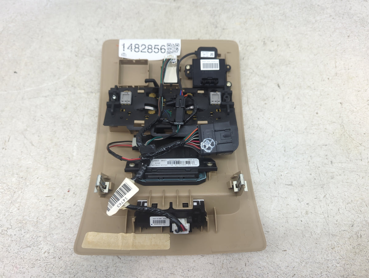 2012-2014 Cadillac Escalade Esv Overhead Console W/rear Climate Control - Oemusedautoparts1.com