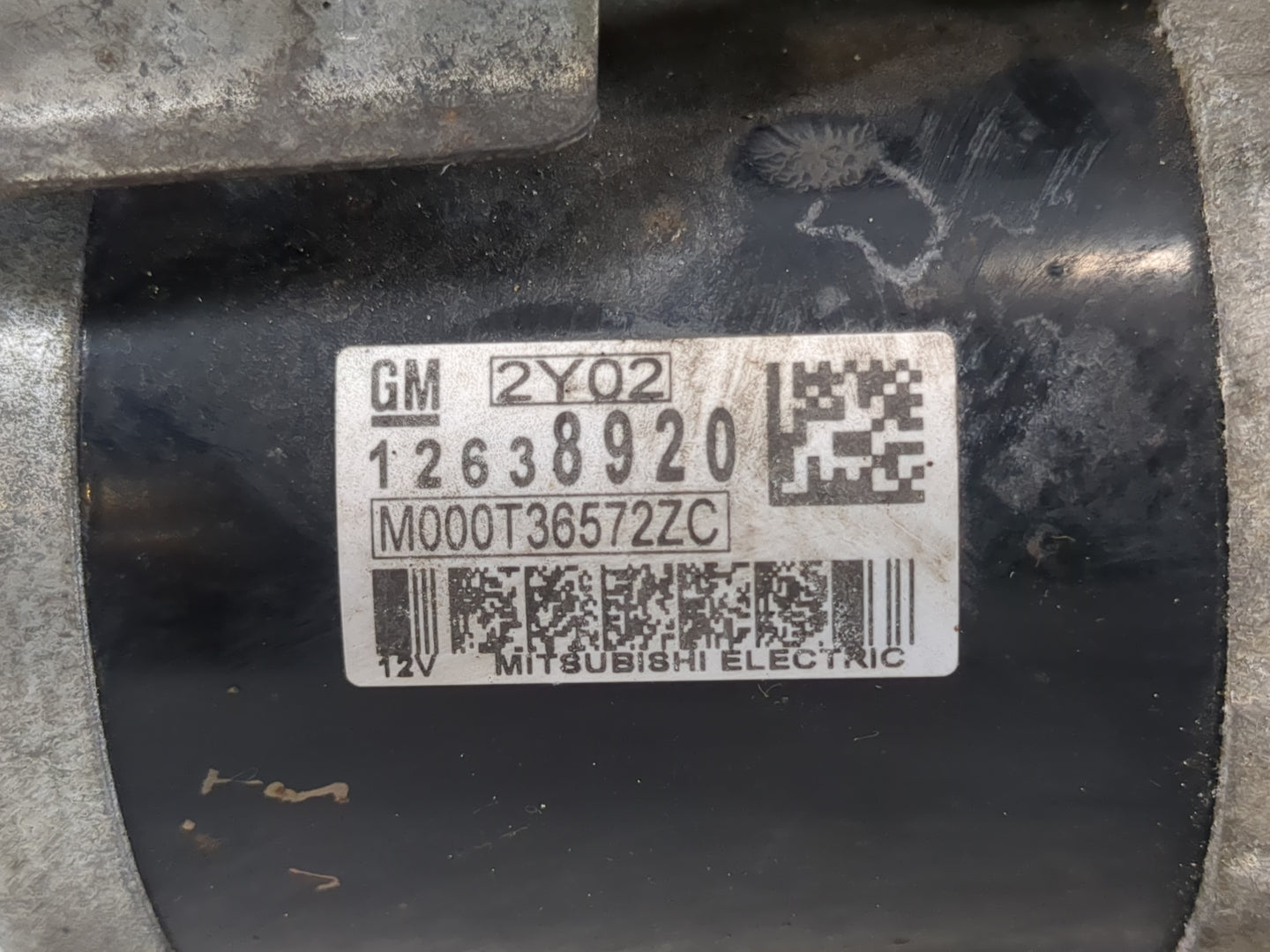 2010-2016 Cadillac Srx Car Starter Motor Solenoid OEM P/N:M000T36572ZC 12638920 Fits OEM Used Auto Parts - Oemusedautoparts1