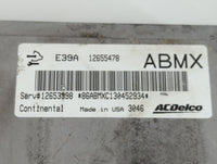 2013-2016 Cadillac Srx PCM Engine Control Computer ECU ECM PCU OEM P/N:E39A12655478 Fits Fits 2013 2014 2015 2016 OEM Used A