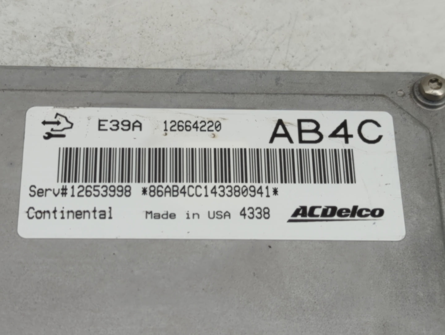 2013-2016 Cadillac Srx PCM Engine Control Computer ECU ECM PCU OEM P/N:12664220 Fits Fits 2013 2014 2015 2016 OEM Used Auto 