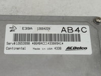 2013-2016 Cadillac Srx PCM Engine Control Computer ECU ECM PCU OEM P/N:12664220 Fits Fits 2013 2014 2015 2016 OEM Used Auto 