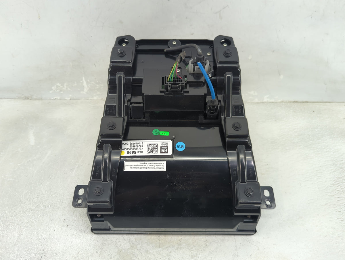 2013 Cadillac Srx Information Radio Display Screen Black - Oemusedautoparts1.com