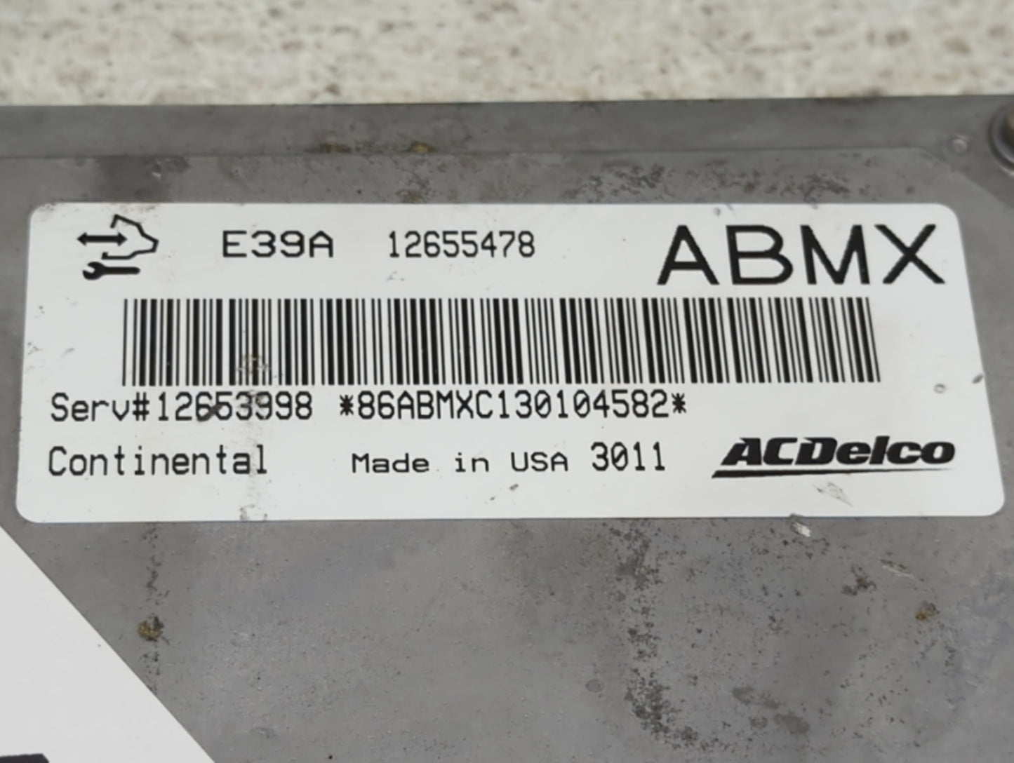 2013-2016 Cadillac Srx PCM Engine Control Computer ECU ECM PCU OEM P/N:12655478 12653998 Fits Fits 2013 2014 2015 2016 OEM U