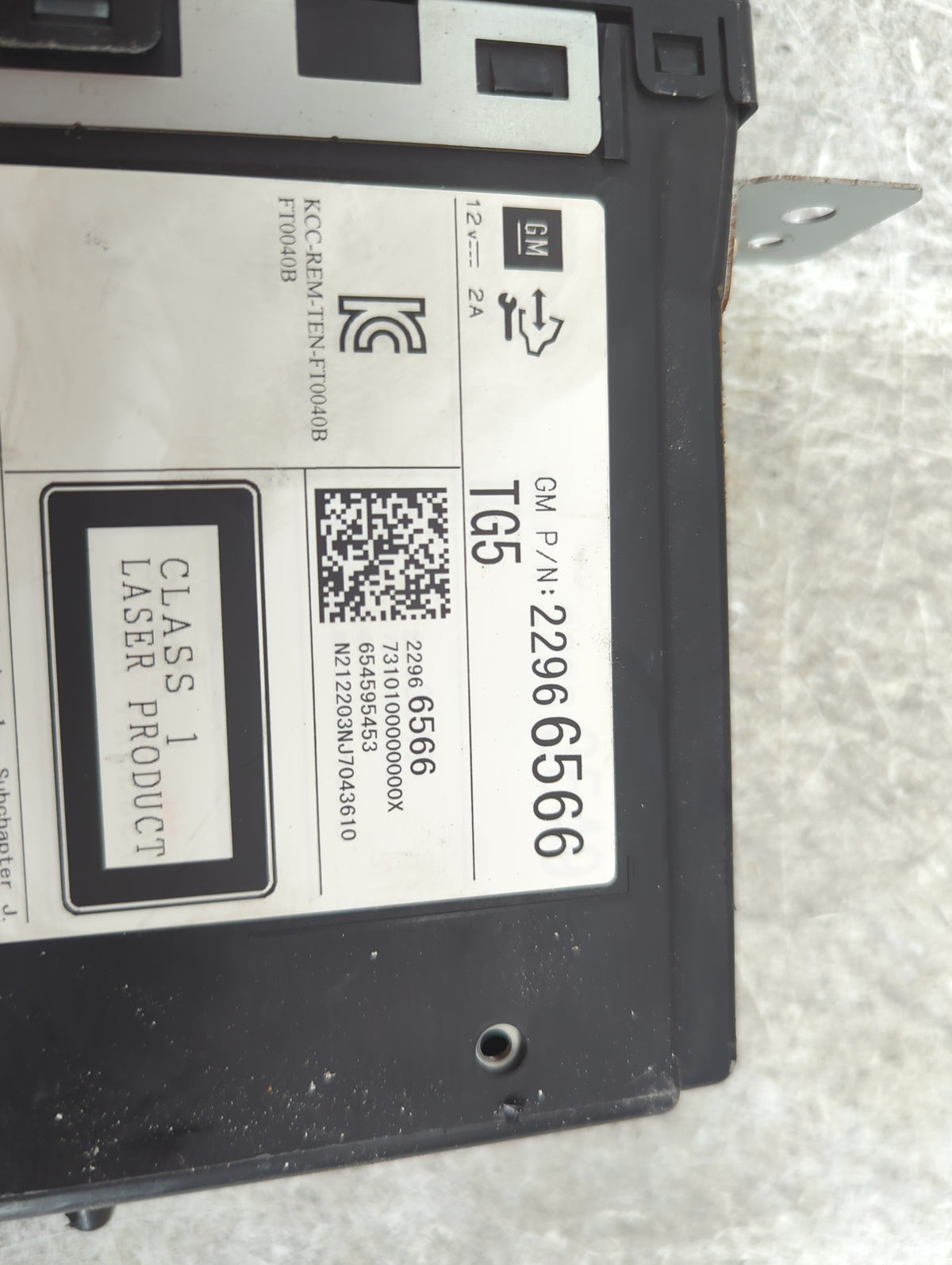 2013-2015 Cadillac Srx Audio Cd Disc Player - Oemusedautoparts1.com