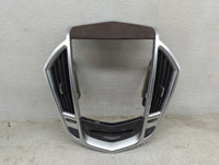 2013 Cadillac Srx Radio Climate Panel Bezel Silver - Oemusedautoparts1.com
