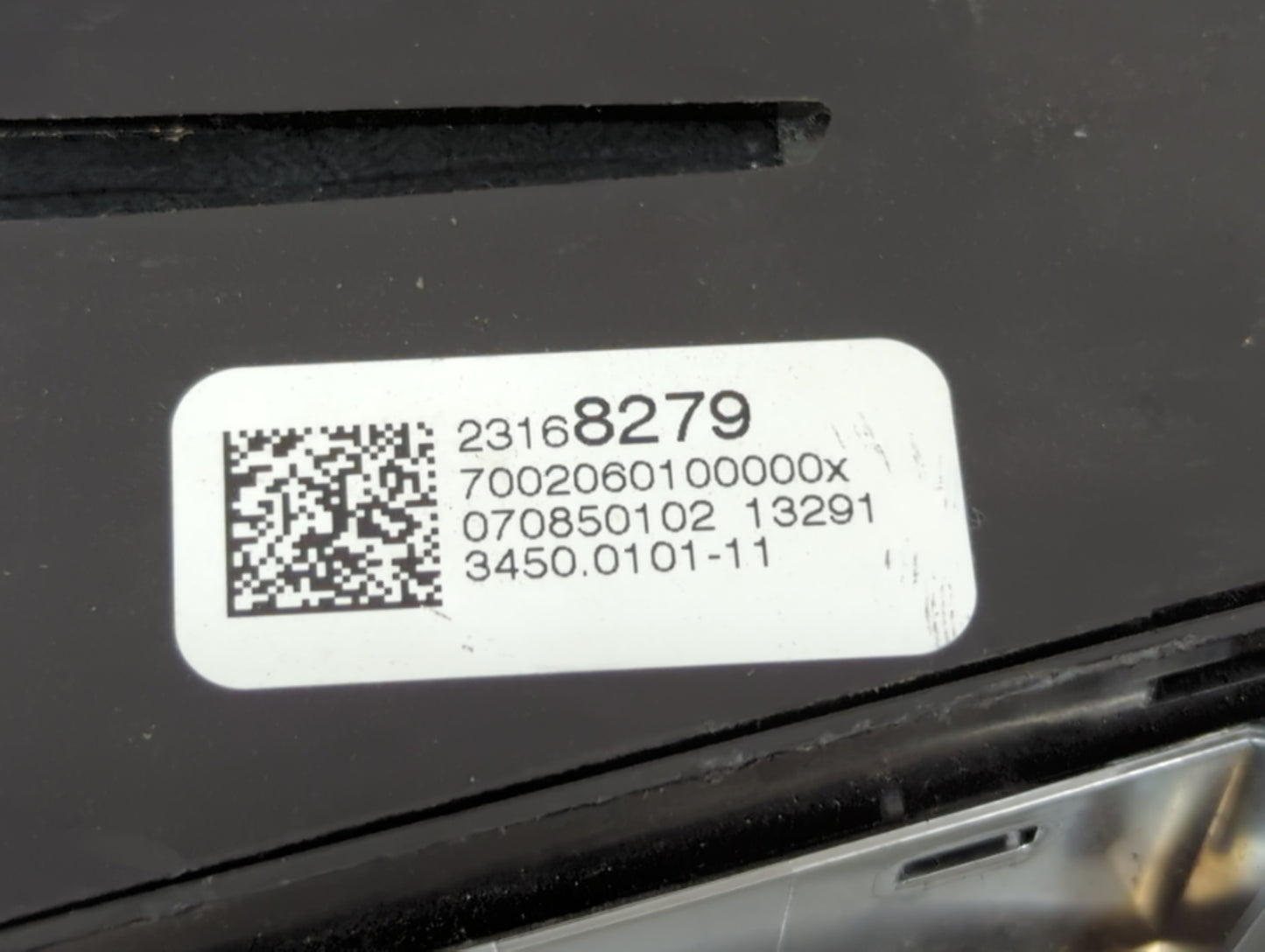 2013 Cadillac Srx Radio Climate Panel Bezel Silver - Oemusedautoparts1.com