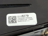 2013 Cadillac Srx Radio Climate Panel Bezel Silver - Oemusedautoparts1.com