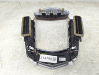 2013 Cadillac Srx Radio Climate Panel Bezel Silver - Oemusedautoparts1.com