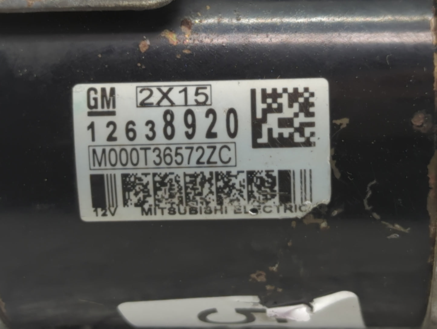 2010-2016 Cadillac Srx Car Starter Motor Solenoid OEM P/N:12638920 Fits OEM Used Auto Parts - Oemusedautoparts1.com