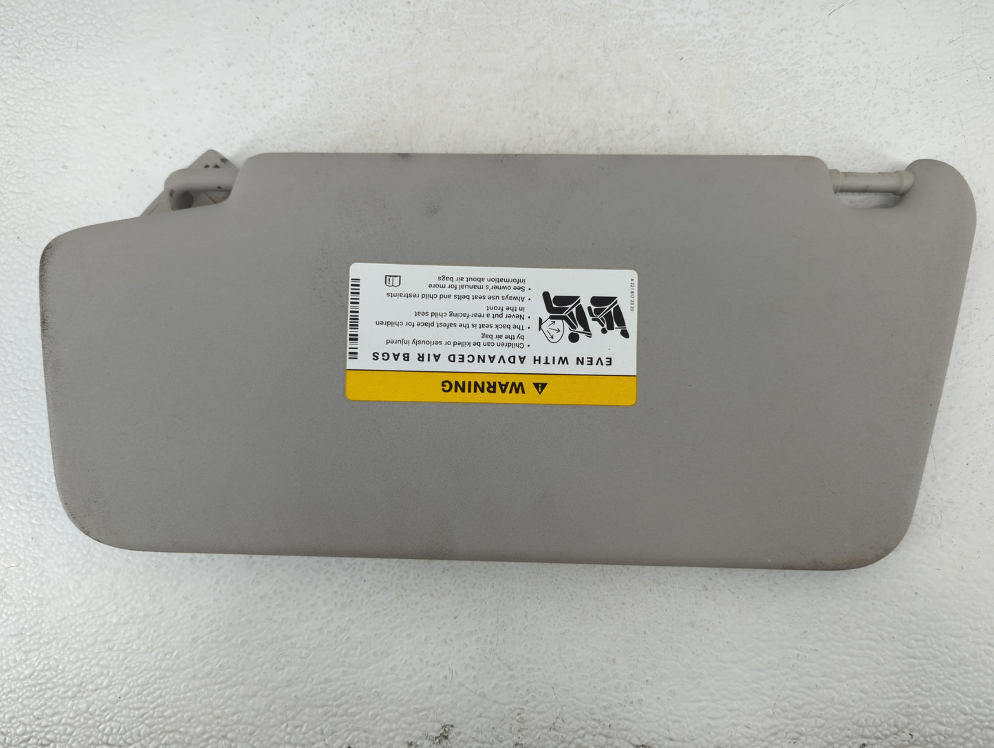 2010-2014 Cadillac Srx Sun Visor Shade Replacement Passenger Right Mirror Fits Fits 2010 2011 2012 2013 2014 OEM Used Auto P