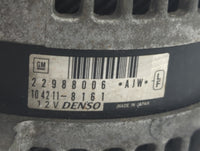2013-2016 Cadillac Srx Alternator Replacement Generator Charging Assembly Engine OEM P/N:104211-8161 2298006 Fits OEM Used A