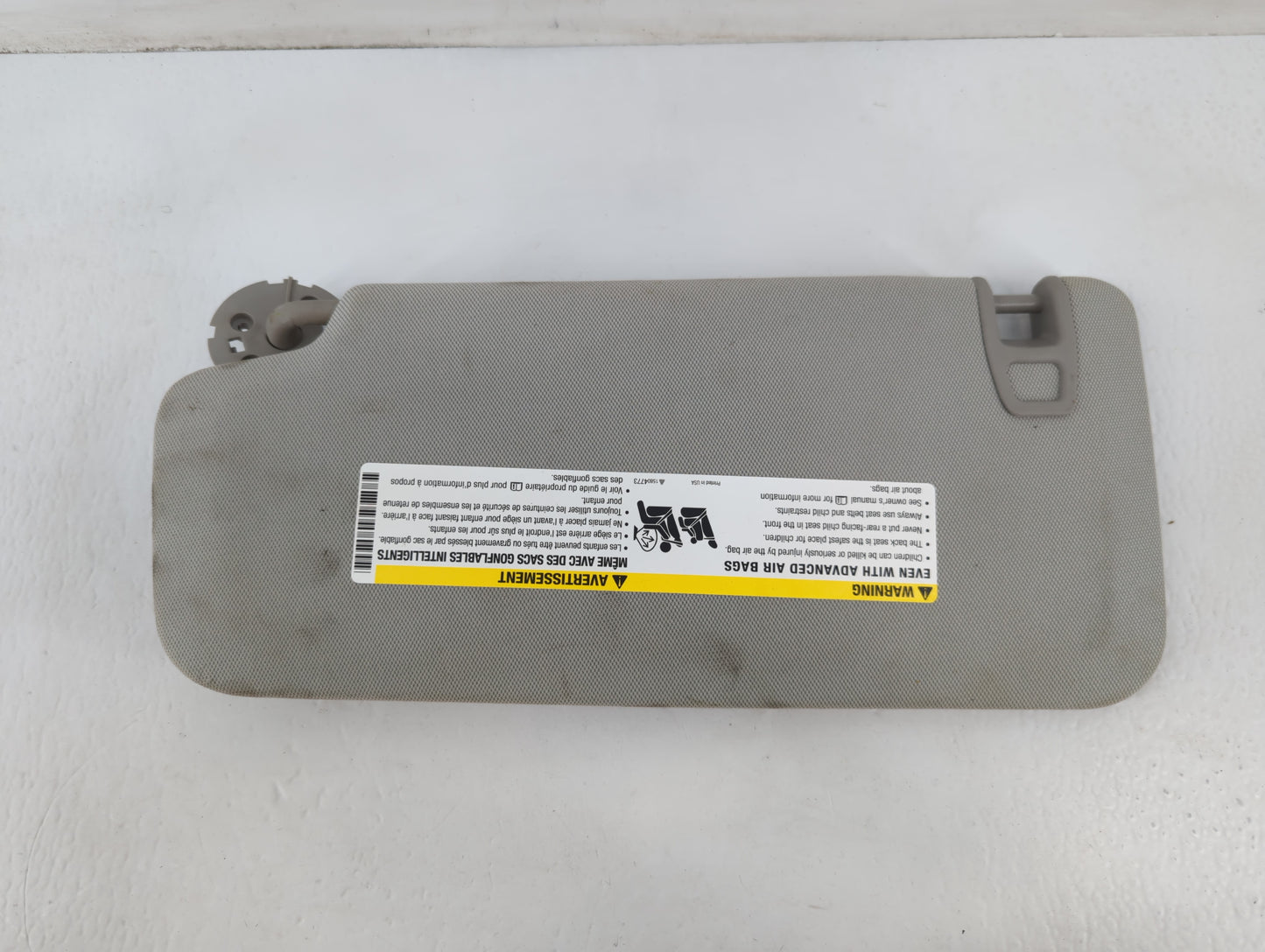2010-2014 Cadillac Srx Sun Visor Shade Replacement Passenger Right Mirror Fits Fits 2010 2011 2012 2013 2014 OEM Used Auto P