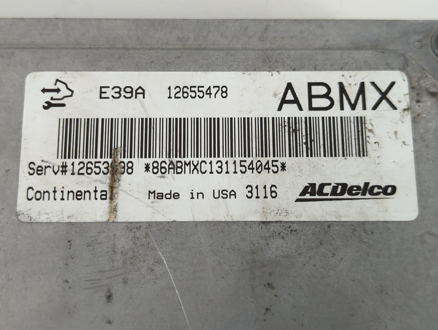 2013-2016 Cadillac Srx PCM Engine Control Computer ECU ECM PCU OEM P/N:12655478 Fits Fits 2013 2014 2015 2016 OEM Used Auto 