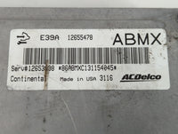 2013-2016 Cadillac Srx PCM Engine Control Computer ECU ECM PCU OEM P/N:12655478 Fits Fits 2013 2014 2015 2016 OEM Used Auto 