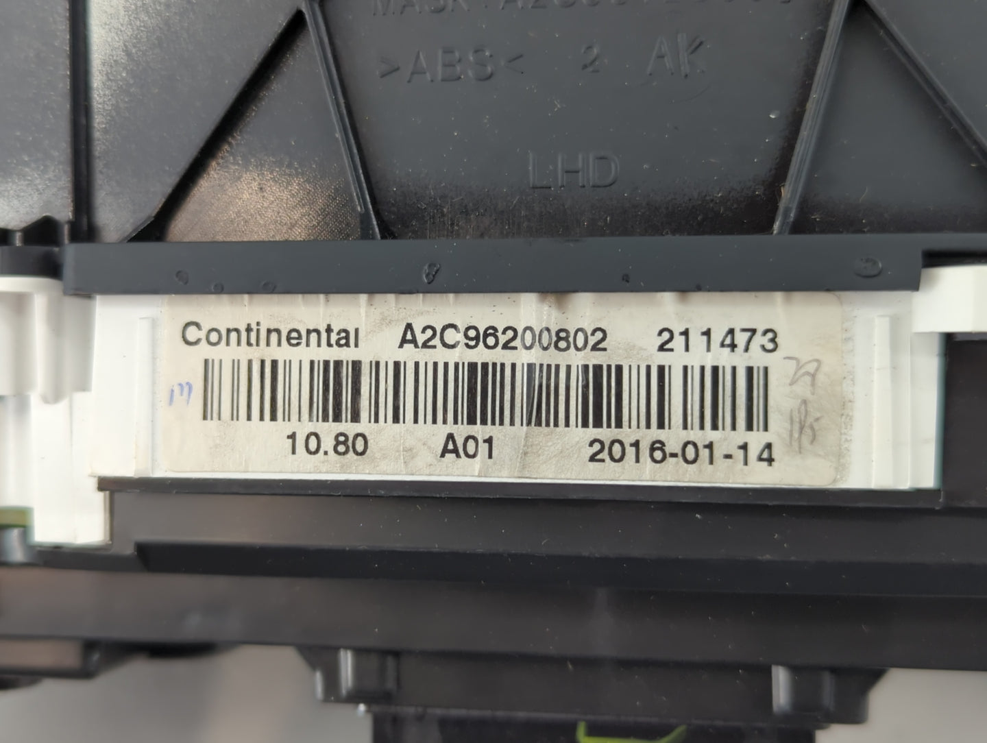 2013 Cadillac Xts Instrument Cluster Speedometer Gauges P/N:A2C96200802 Fits OEM Used Auto Parts - Oemusedautoparts1.com