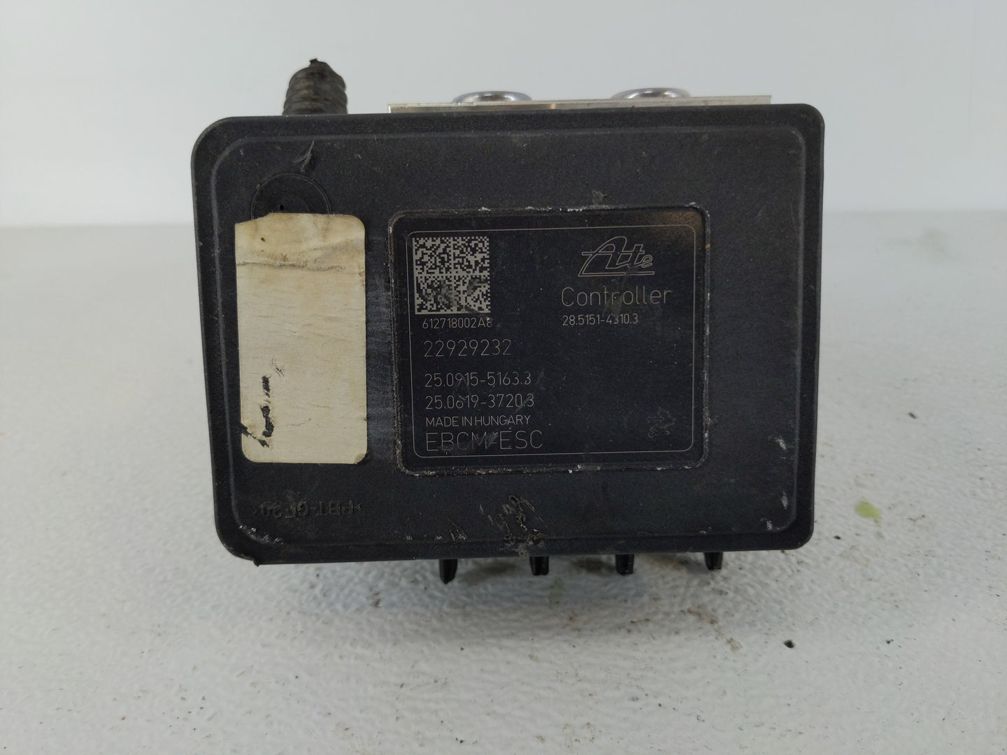 2013-2014 Cadillac Xts ABS Pump Control Module Replacement P/N:22929240 Fits Fits 2013 2014 OEM Used Auto Parts - Oemusedaut