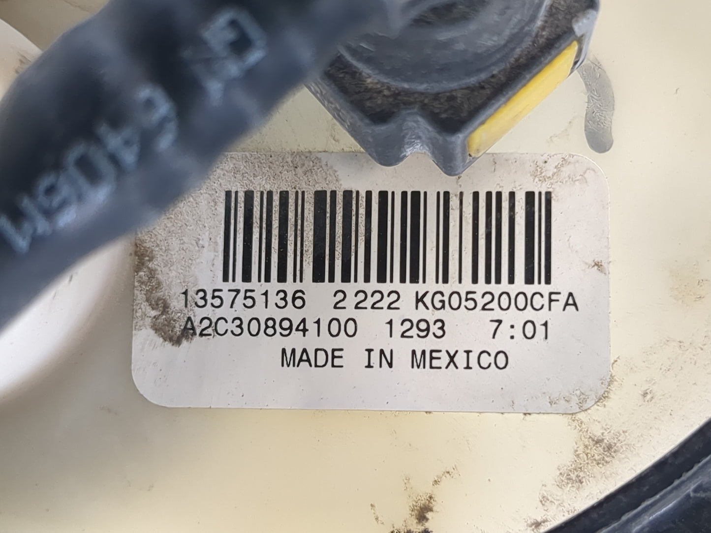2013-2013 Cadillac Xts Electrical Gas Fuel Pump Assembly - Oemusedautoparts1.com