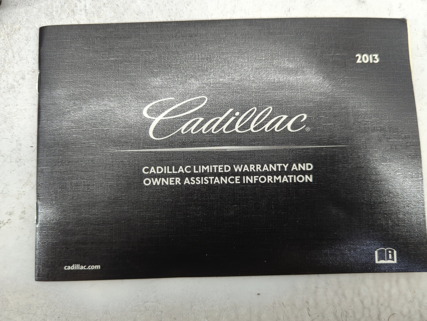 2013 Cadillac Xts Owners Manual Book Guide OEM Used Auto Parts - Oemusedautoparts1.com