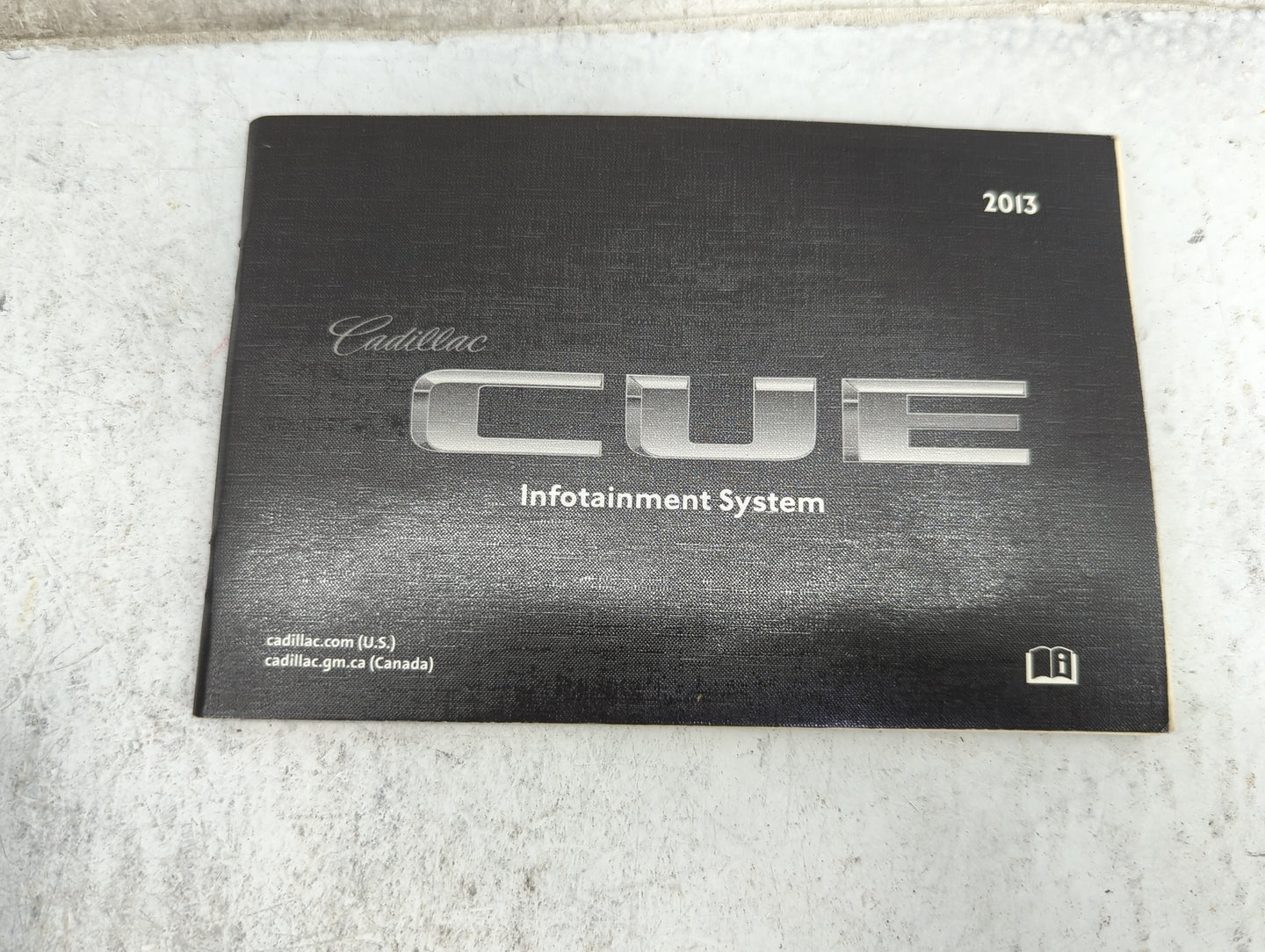 2013 Cadillac Xts Owners Manual Book Guide OEM Used Auto Parts - Oemusedautoparts1.com