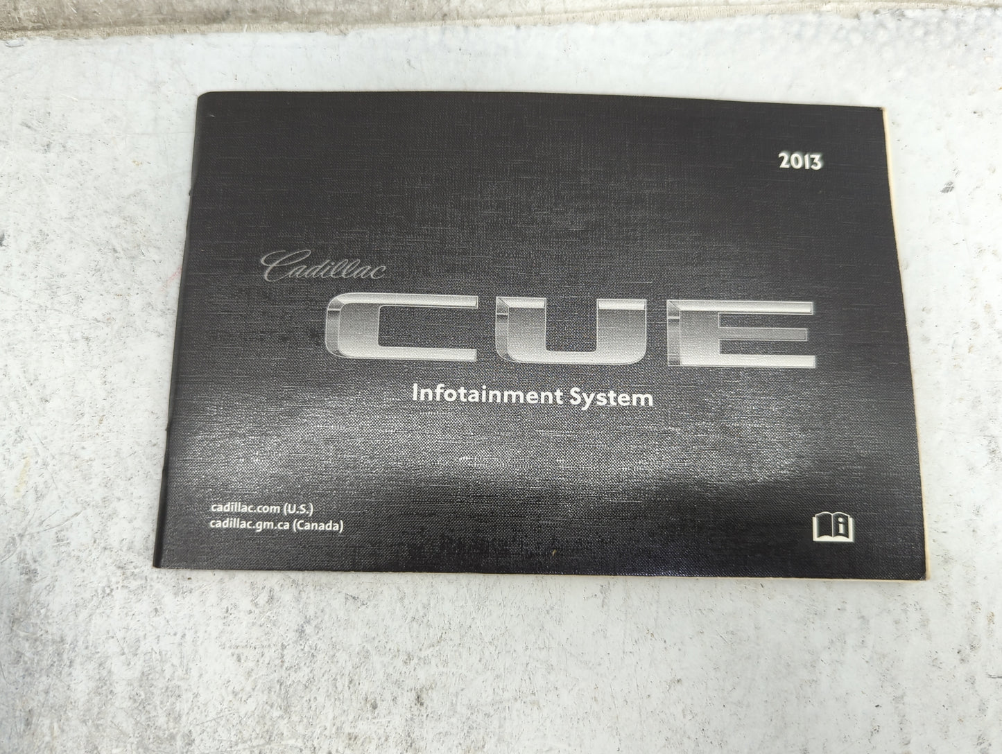 2013 Cadillac Xts Owners Manual Book Guide OEM Used Auto Parts - Oemusedautoparts1.com