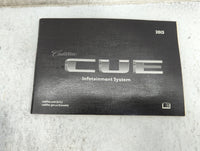 2013 Cadillac Xts Owners Manual Book Guide OEM Used Auto Parts - Oemusedautoparts1.com