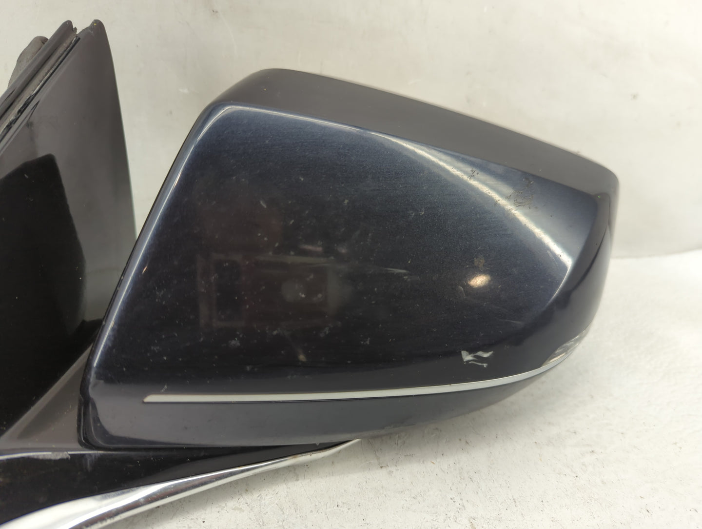 2013-2014 Cadillac Xts Side Mirror Replacement Driver Left View Door Mirror P/N:320967 Fits Fits 2013 2014 OEM Used Auto Par