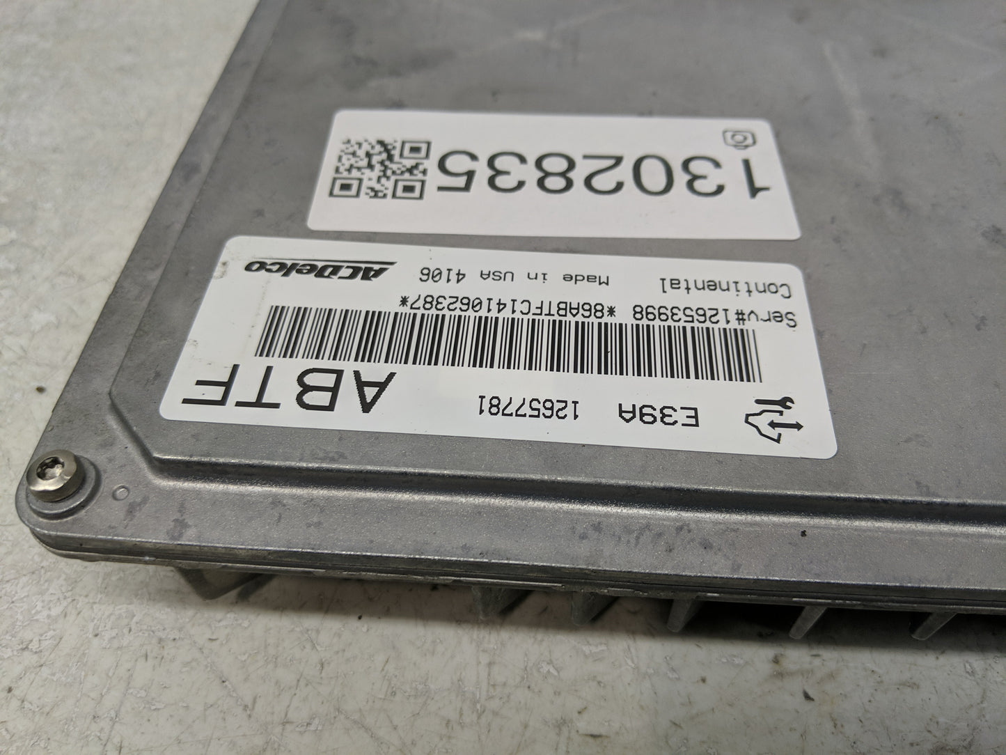 2013-2016 Cadillac Xts PCM Engine Control Computer ECU ECM PCU OEM P/N:12657781 12655007 Fits Fits 2013 2014 2015 2016 OEM U