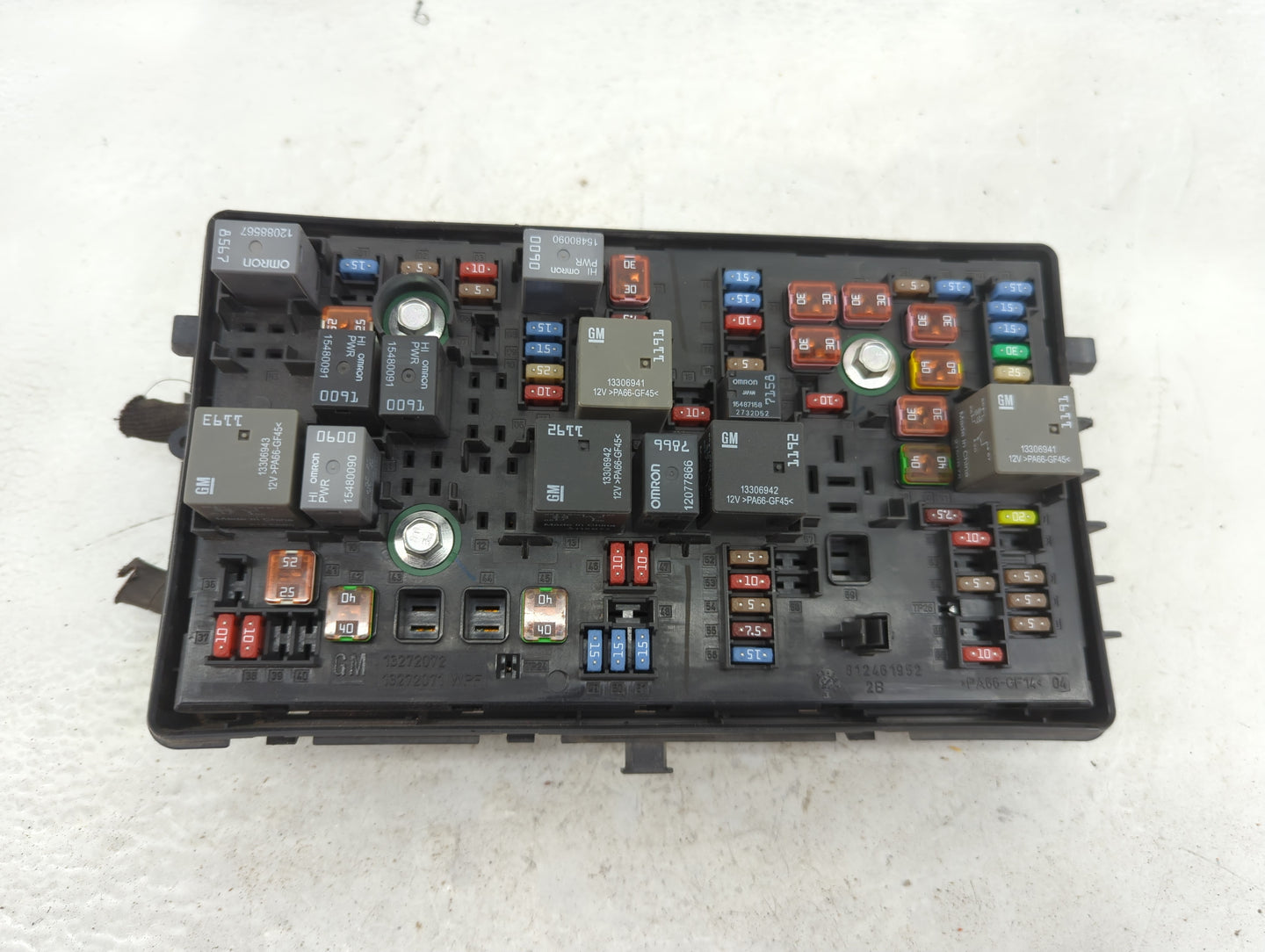 2013 Cadillac Xts Fusebox Fuse Box Panel Relay Module P/N:812461952 Fits OEM Used Auto Parts - Oemusedautoparts1.com