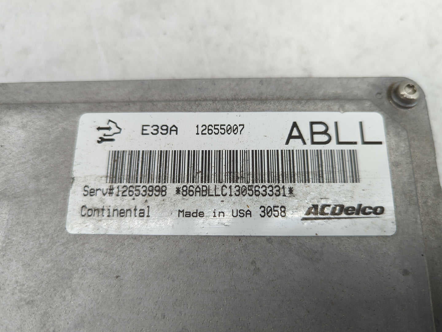 2013-2016 Cadillac Xts PCM Engine Control Computer ECU ECM PCU OEM P/N:12655007 12653998, E39A, ABLL Fits Fits 2013 2014 201