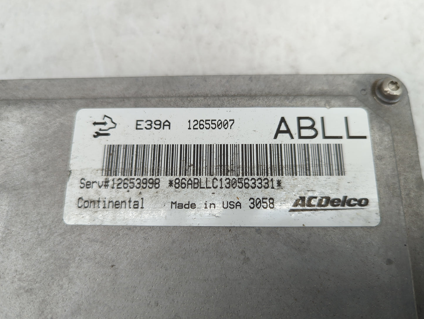 2013-2016 Cadillac Xts PCM Engine Control Computer ECU ECM PCU OEM P/N:12655007 12653998, E39A, ABLL Fits Fits 2013 2014 201