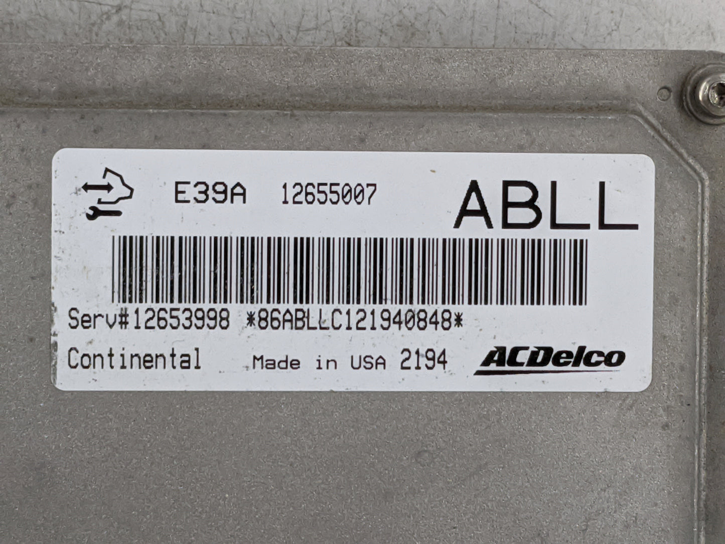 2013-2016 Cadillac Xts PCM Engine Control Computer ECU ECM PCU OEM P/N:12655007 12653998 Fits Fits 2013 2014 2015 2016 OEM U