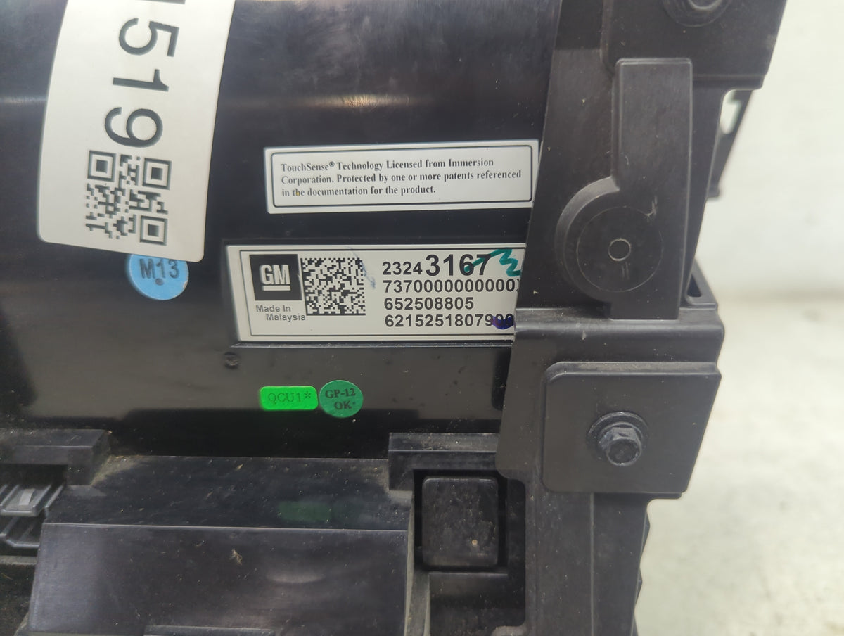 2013 Cadillac Xts Information Display Screen Black - Oemusedautoparts1.com